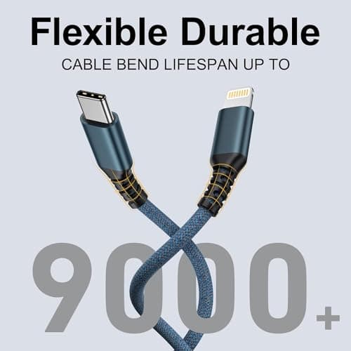 GIANAC Multi Charger Cable [3Pack 1.2M] 3 in 1 Charging Cable Nylon Braided — view 3