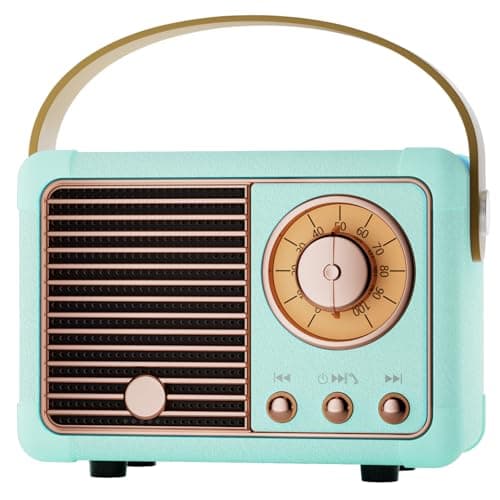 Retro Bluetooth Speaker Portable Wireless Speaker Gifts for Teenage Boys