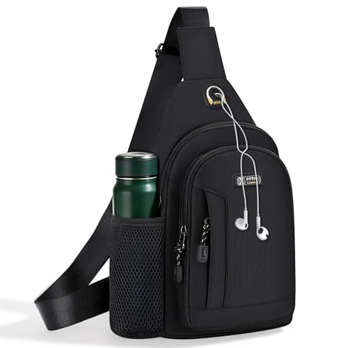 LAILAILE Man Bags for Men Crossbody – Waterproof Anti Theft