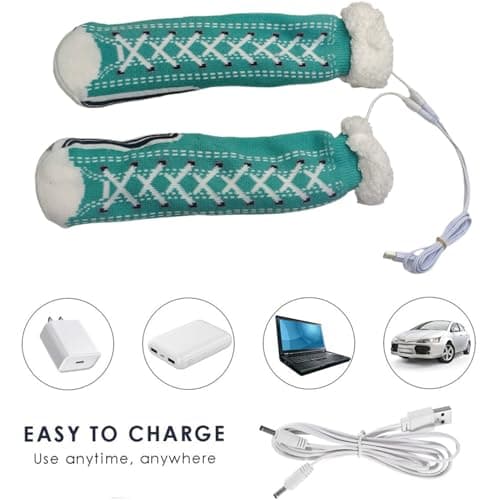 Heated Socks Rechargeable Winter Warming Camping Foot Warmers — view 6