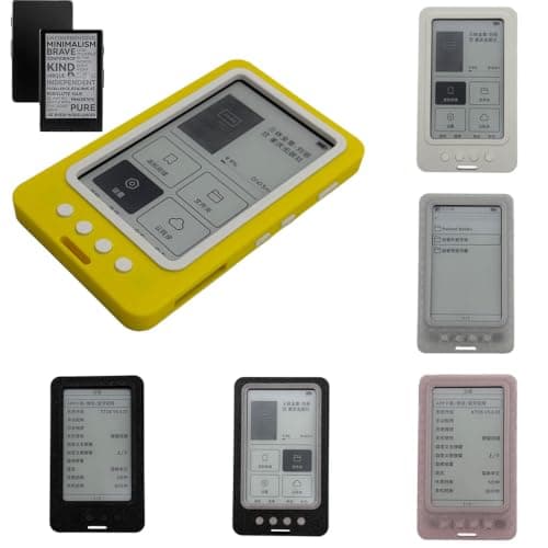 Sturdy Plastic Protective Case for XTEINK X4 E-reader Cover Shell (Translucent Pink) — view 2