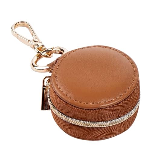 Travel Ring Holder - Ring Holder Pouch | Necklace Organizer | Organizer Pouch with Zipper Closure Box Backpack Women Girls Sports Gym Car Work Travel Storage Accessory Compact Portable Bag