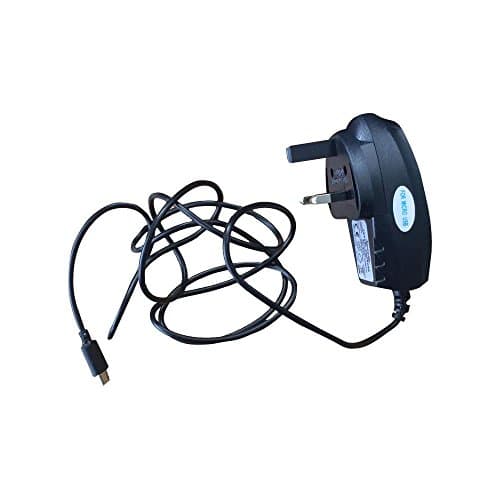 iTechCover 3 Pin UK Mains/Wall Charger Cable Lead Compatible with Doro 7030 Senior/Elderly Big Button Flip Mobile Phone - CE - ROHS - UK Approved
