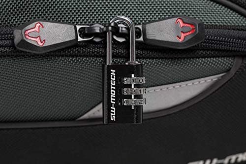 SW-MOTECH Lock for Motorcycle Luggage Black. Combination Lock — view 2