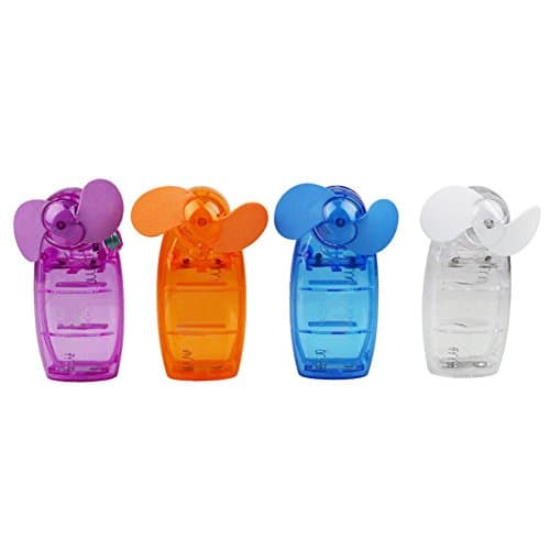 Steellwingsf Portable Mini Handheld Battery Powered Travel Outdoor Cooling Fan Cooler Gift