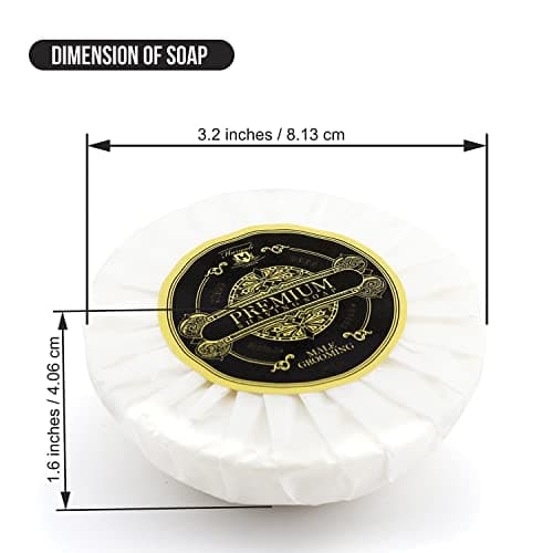 Haryali London, 5-Pcs Wet Shaving Kit | Cut Throat Razor, Black Badger Hair Shaving Brush, Leather Strop, Shaving Soap, Shaving Bowl | Classic Shaving Kit for Men | Traditional Wet Shave Set — view 6