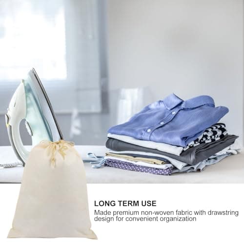 Non Woven Drawstring Shoe Bags 8 Pack for Travel Storage — view 6