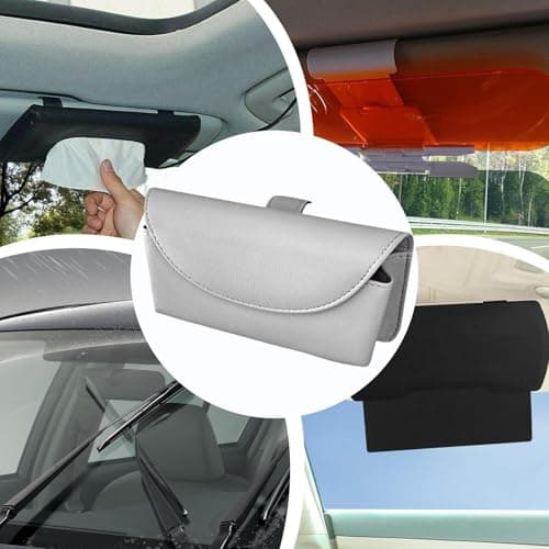 Visor Glasses Holder Auto Magnetic Glasses Storage — view 4