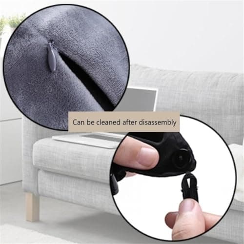 USB Powered Heated Shawl Pad Electric Blanket for Camping Travel Home Office, Comfortable Flannel and Carbon Fiber Heat (Gray) — view 2