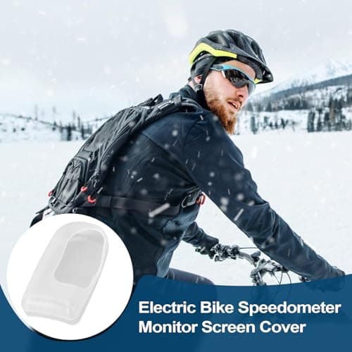 E-Bike Display Protector – Silicone Waterproof Guard, Transparent Monitor Cover | Shockproof Speedometer Screen Shield, Lightweight Dashboard Accessory, Flexible Cycling Device Case for Commuting — view 5