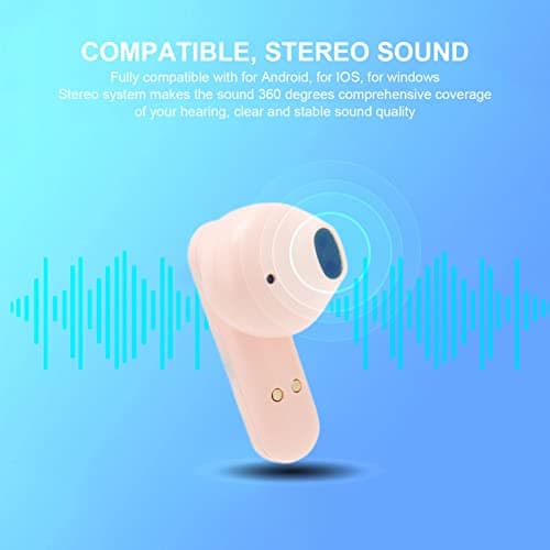 Cyrank Translator Earphone, Language Translator Earbuds with 144 Languages Language Translator Device(Pink) — view 2