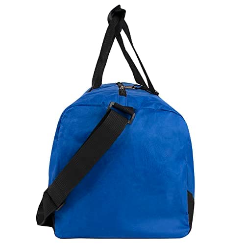 Trail maker 30 Liter, 17 Inch Canvas Duffle Bags for Men and Women -Travel Weekender Overnight Carry-On Shoulder Duffel Tote Bags (Blue) — view 4