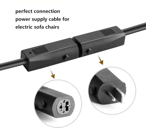 Power Recliner Lift Chair 29V/24V 2A 1.5A Power Supply Adapter Transformer Charger for OKIN Lift Chair MC125 MC120 Lazy Boy Recliner Pride Mobility LIMOSS Motor Cheers Electric Sofa UK Plug Cable — view 3