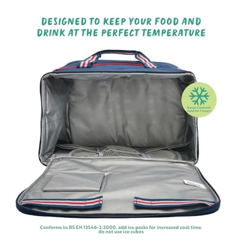 Polar Gear 30L Insulated Lunch Bag - Picnic Cool Bag, Polyester + Ice Pack — view 4