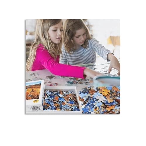 Jigsaw Puzzles 1000 Pieces，Texas Lavender Vintage Travel Poster，Wood Children Games Educational Toys（75x50cm）-BK80 — view 6