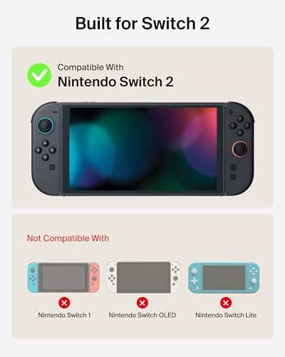 Belkin Gaming Nintendo Switch 2 Case Travel Bag with AirTag Holder - Black — view 2