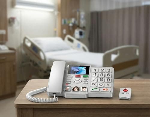 EasyCall Pro 4G GSM Wireless Desk Phone with Large Keypad, SOS Button & Wi-Fi Hotspot — view 6