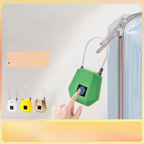 Biometric Electronic Lock Type-C Charge 90 Days Standby(Golden) — view 4