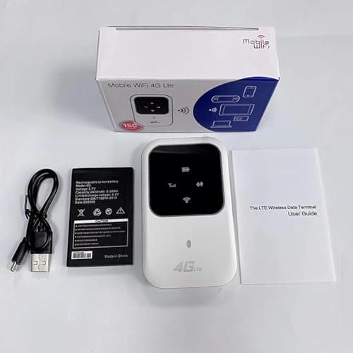 Portable Wifi,Mobile WiFi Device,Portable Wifi Hotspot for Travel,Pro Portable Wifi,Unlimited Satellite Internet, High Speed Router for Anywhere Mobile Broadband Devices — view 2