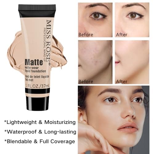 All in One Makeup Kit - Makeup Kit for Women - Travel Portable Makeup Set for Beginners - Makeup Essential Bundle Include Foundation Eyeshadow Palette Lipstick Eyeliner Mascara Cosmetic Brush Set Gift — view 3