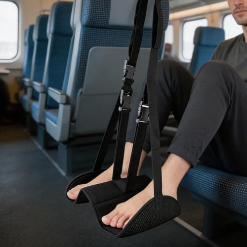 Airplane Footrest Adjustable Portable Stand — view 4