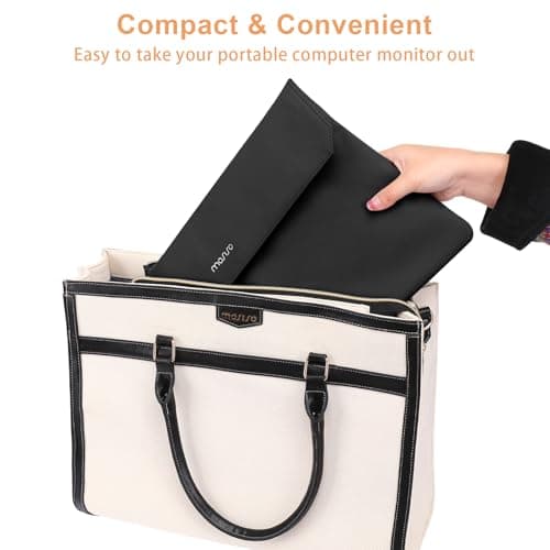 MOSISO Portable Monitor Case Sleeve 16.1 inch, Black — view 5