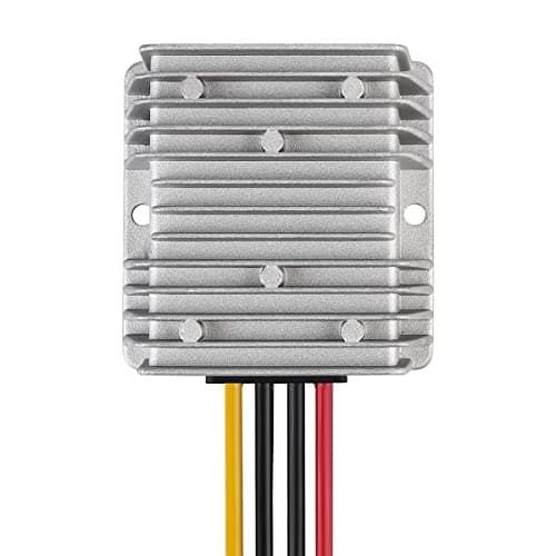 HOMELYLIFE DC Voltage Reducer Automatic Buck Boost Converter DC 8V-40V to 12V 6A 72W Step Down Up Regulator Waterproof Module Transformer for Golf Cart Club Cart