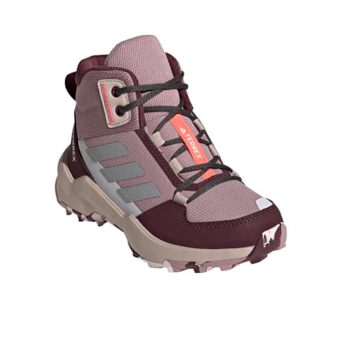 adidas Unisex Kids Terrex Ax4R Mid Hiking Shoes, Magic Mauve/Reflective Silver/Maroon, 4 UK — view 4