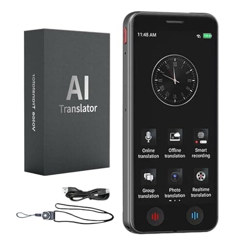 Language Translator Device,5 in AI Translator,139 Languages Online Offline