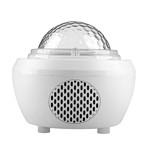 jindaaudio Led Baby Night Lights Projector,Star Light Projector for Kids,360° Timing Sensory Lights,Kids Night Light Bedroom with Remote Control, USB Rechargeable Bluetooth Music Speaker — view 4