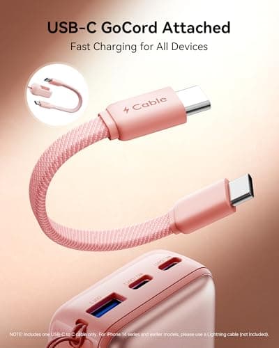INIU Power Bank, Ultra Mini 10000mAh 45W Fast Charging Phone Battery Pack — view 6