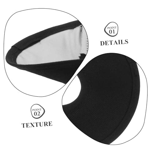 ibasenice Black Canvas Camping Lamp Shade for Hanging Lamps, Compact — view 5