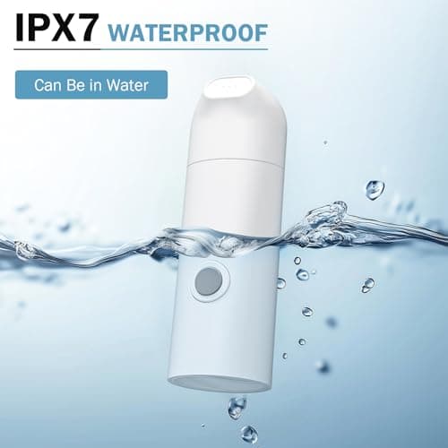 Portable Travel Bidet, Electric Bidet Sprayer 12.3oz/350mL, IPX7 Waterproof ＆ Rechargeable, Mini Bidet Toilet Water Spray for Personal Hygiene Cleaning, Postnatal Care, Perineal & Hemorrhoid Treatment — view 5