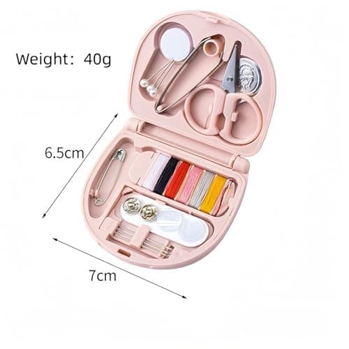 LVNEHAL Mini Sewing Kit, Portable Travel Set with Needles,Threads,Scissors, — view 6