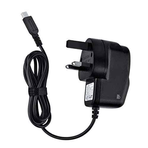 AMEEGO UK Wall Charger AC Power Adapter for Nintendo 3DS / 3DS XL / 2DS / DSi/DSi XL/New 3DS / New 3DS XL/New 2DS XL, 100-240V, Output 5V 1A