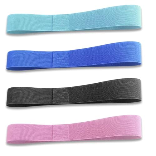 4-Pack Elastic Towel Straps for Beach Towel, Anti-Slip Wrap Holders for Sun Lounger & Beach Chair, Adjustable Stretch Bands, Keeps Towel Set in Place at Beach