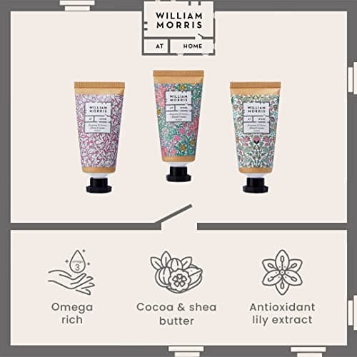 William Morris At Home Hand Cream 3x 30ml, — view 4
