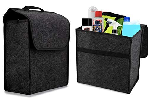 ADEPTNA Durable Anti Slip Car Trunk Boot Tidy Organiser Storage Bag (TALL BOOT ORGANISER)