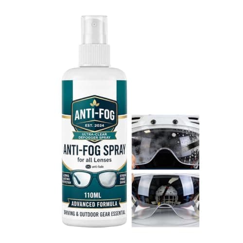 Anti Fog Lens Spray Streak-Free Quick-Dry Eyeglass Cleaner