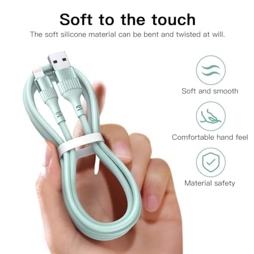 iPhone Charger Cable,4Pack 3FT/1M MFi Certified iPhone Charging Cable — view 3