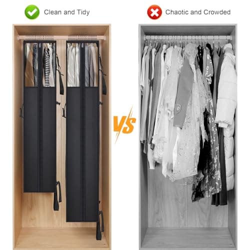 KEEGH 50 In Suit Carriers for Men for Travel with Handles & Buckle Straps — view 4