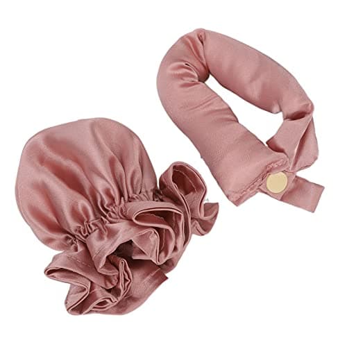 Semme Satin Curler Headband Set Dusty — view 5