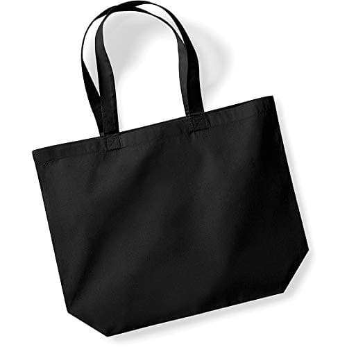 Westford Mill Maxi Tote Shopper Bag - Reusable and Sustainable - French Navy — view 6