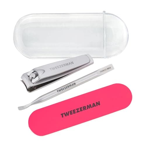 Tweezerman Mini Nail Rescue Kit, Travel Size (Set of 4)