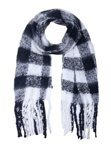 Style Slice Women's Tartan Plaid Blanket Scarf Oversized Shawl Wrap — view 6