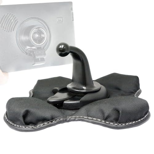 iSaddle Friction Mount Holder for Garmin - Exclusive Portable NonSkid Beanbag Dashboard Friction Mount for Garmin GPS Nuvi Drivesmart Drive Dezl Zumo Driveassist DriveLuxe StreetPilot RV Navigator — view 2