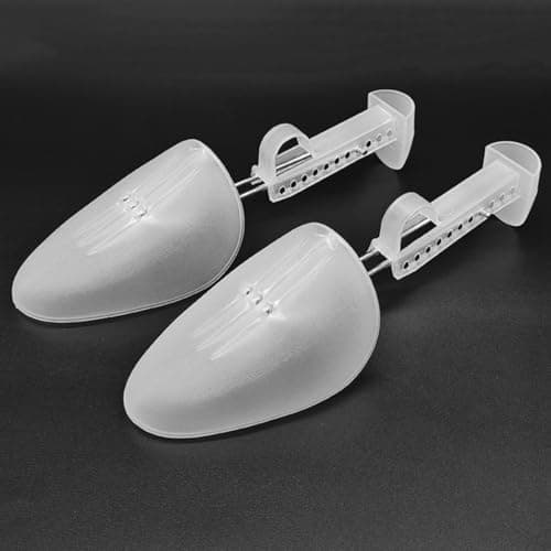2 Pairs Adjustable Shoe Shaper Pair for Men Shoes, Pp Metal Plating — view 5