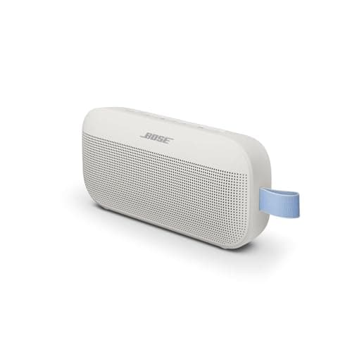 Bose SoundLink Flex Portable Bluetooth Speaker (2nd Gen), Small Portable Wireless Outdoor Speaker with Hi-Fi Audio, Up to 12 Hours Battery Life, Waterproof and Dustproof, Fog Grey - Limited Edition