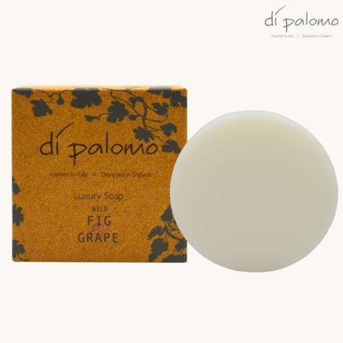 Di Palomo Vegan Wild Fig & Grape Luxury Soap Bar. 100g Hand Soap. Moisturising Skin Care Ladies & Mens Soap, Luxury Soap Bars For Women & Men. Vegan Hand Wash. Italian — view 3