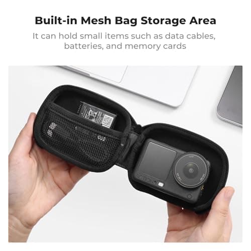 K&F CONCEPT Semi Open Carrying Case Small Storage Bag for Action Camera — view 4
